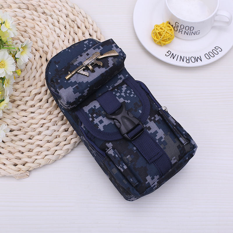 Wholesale Oxford Cloth Camouflage Zipper Pen Bags